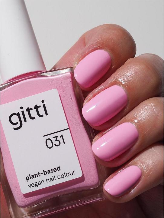 Actual product image Gitti no. 031 Nail Polish Solar Pink (Solar Pink, Colour paint)
