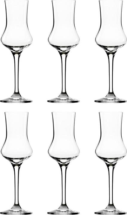 Produktbild Ich-zapfe Grappagläser 6er-Set Grappa, 90 ml (0.90 dl, 6 x, Likörgläser + Grappagläser)