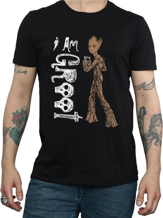 Immagine prodotto Universal Textiles Maglietta unisexe adulte "I Am Teenage Groot" (Je suis l'adolescente Groot) (XL)