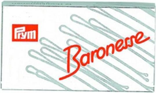 Baronesse Klemmen 120er Box 5cm schwarz (12 Stk.)