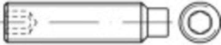 Actual product image Toolcraft Grub screw M3 5 mm steel 11 (200 pcs.)