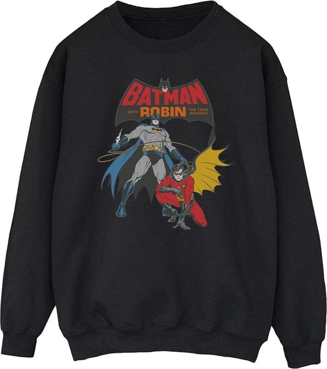 Batman und Robin Sweatshirt aus Baumwolle
