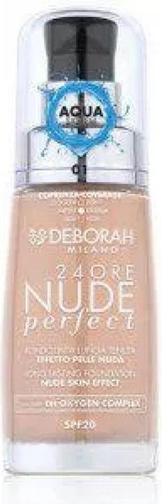 Actual product image Deborah Milano 24Ore Nude Perfect Foundation No 4 (4)