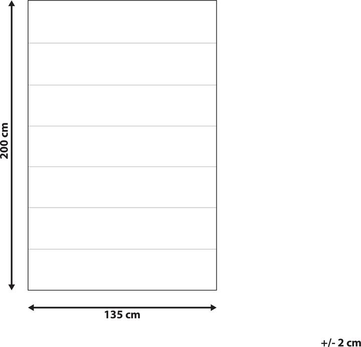 Actual product image Beliani Howerla (145 g, 135 x 200 cm)