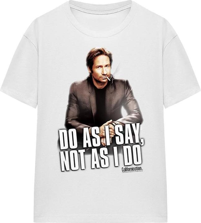 Californication Unisex Adult Do As I Say T-Shirt (XXL)