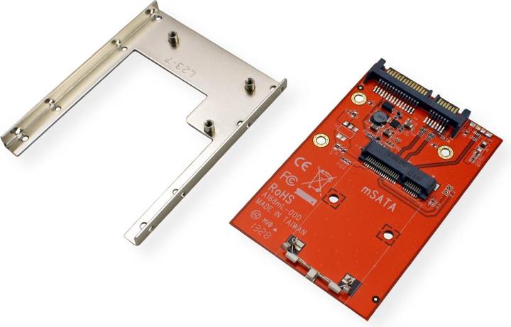 Produktbild Roline Adapter mSATA SSD zu 2.5 SATA 22pin