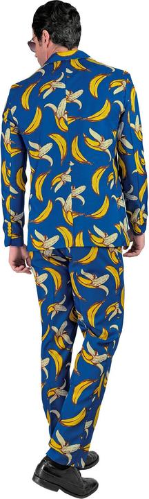 Image du produit Widmann Costume de fête avec motif banane néon veste et pantalon (XL)