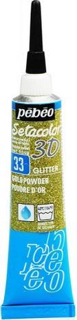 Produktbild Pebeo Setacolor 3D Glitter Effekt (Goldpulver, 20 ml)