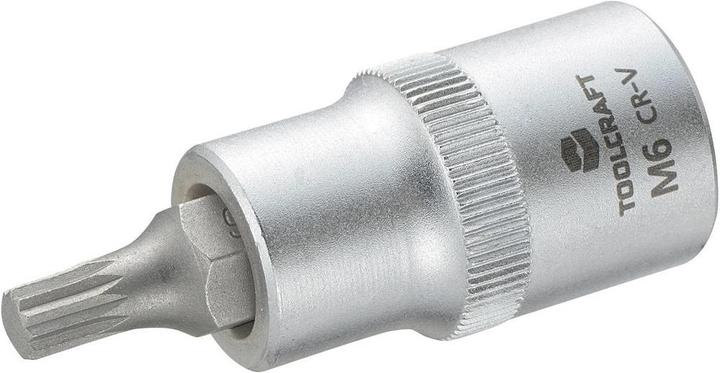 Image du produit Toolcraft Dent carrée interne (XZN) Clé à douille (6 mm)