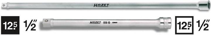 Immagine prodotto HAZET Prolunga 918-10 ∙ Attacco quadro, cavo, 12,5 mm (1/2 di pollice) ∙ Attacco quadro, massiccio,… (12,5 mm)