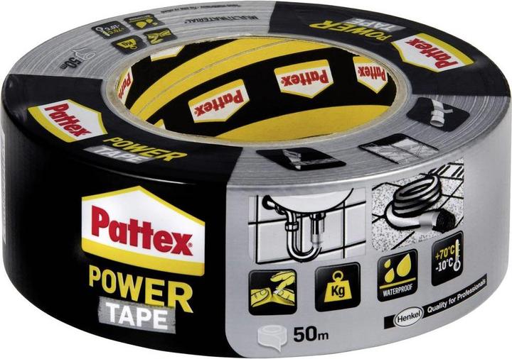 Image du produit Pattex Ruban en tissu Power Tape Sil (50 mm)