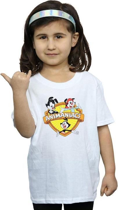 Produktbild Universal Textiles Mädchen Logo Crest TShirt aus Baumwolle (104)
