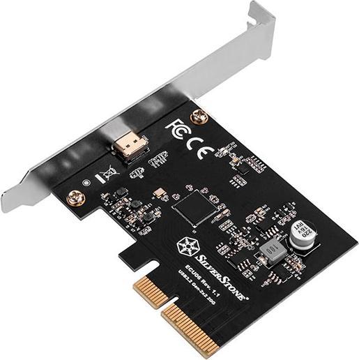 Image du produit Silverstone SST-ECU06, Carte d'interface USB-C 3.2 Gen 2x2 - PCIe