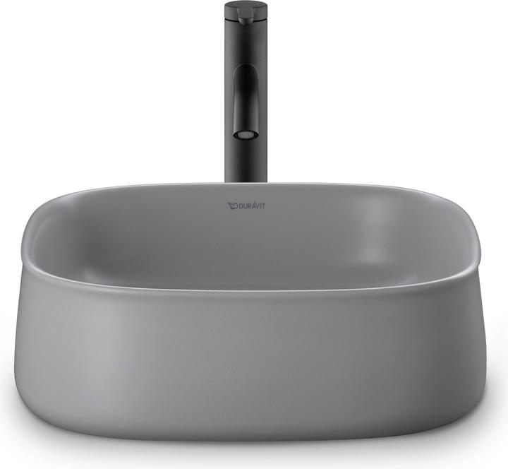 Produktbild Duravit Einhebel-Waschtischmischer C.1 S m Zugstangen-Ablaufgarnitur schwarz matt