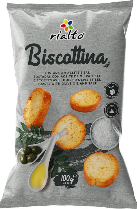 Image du produit Rialto Biscottina Huile d'olive & sel (104 g)