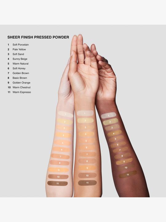 Image du produit Bobbi Brown Sheer Finish Pressed Powder Warm Natural (Chaud Naturel)