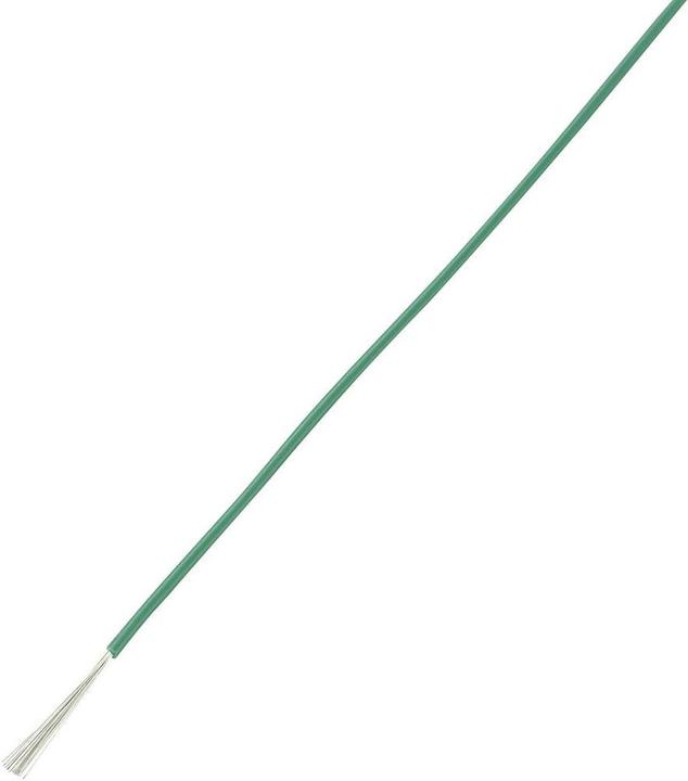Conrad Components Stranded wire LiY 1 x 0.50 mm² Green Co (25 m)