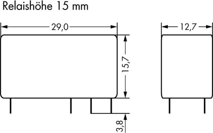 Actual product image Wago Print relay 24 V/DC 8 A 2 changeover