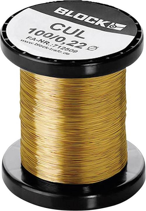 Block Copper enamelled wire Outer diameter (14 m)