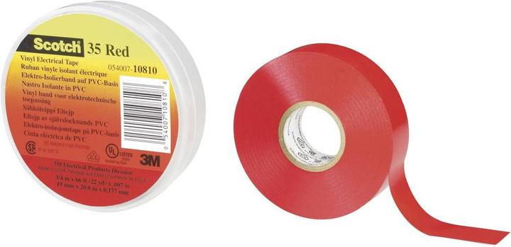Image du produit 3M Ruban isolant Scotch® 35 Orange (19 mm)