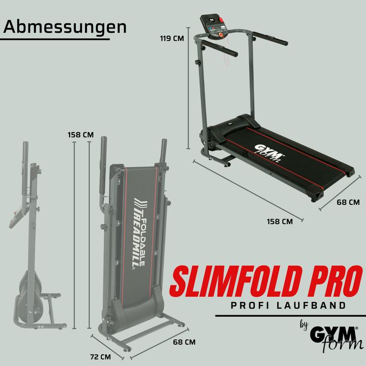 Immagine prodotto Gymform Slim Fold Treadmill PRO