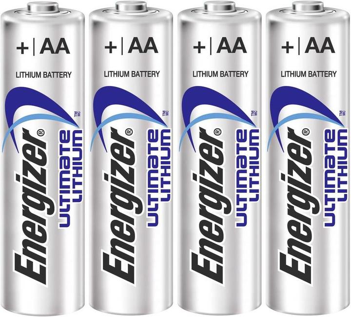 Image du produit Energizer Pile Mignon (AA) Lithium Ultimate FR6 (4 pcs, AA, 3000 mAh)