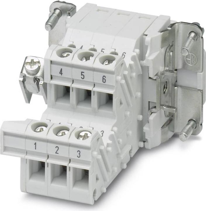 Produktbild Phoenix Contact HC-B 6-A-UT-PER-F - Klemmenada