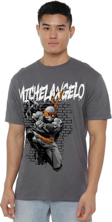 Immagine prodotto Teenage Mutant NT Maglietta Michelangelo Uomo (4XL)
