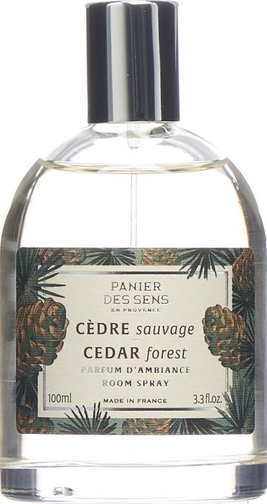 Panier des Sens Raumspray Ambiente Zedernholz Fl 100 ml (Spray, 100 ml)