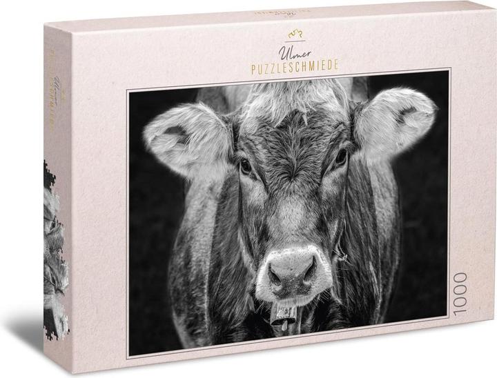 Produktbild Ulmer Puzzleschmiede Puzzle Allgaeu Originelles 1000 Teile Kuh-Puzzle (1000 Teile)