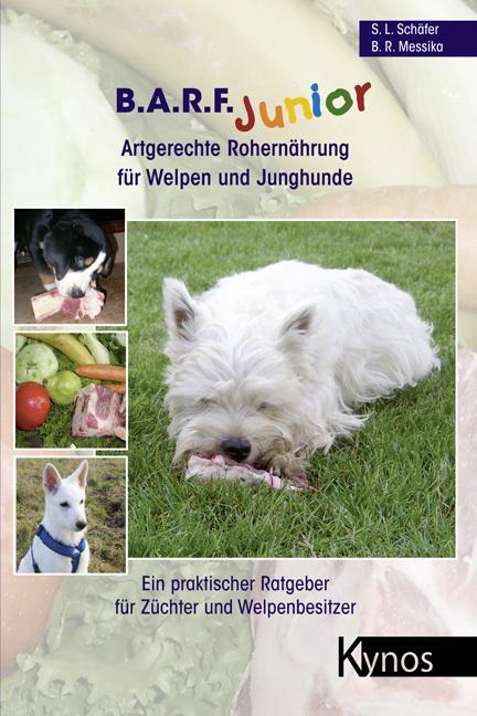 Produktbild B.A.R.F. Junior Artgerechte Rohernährung für Welpen und Ju (Deutsch, Sabine L. Schäfer, Barbara R. Messika, 2012)
