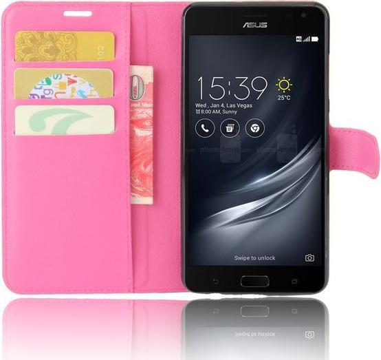 Actual product image MU Classic Leather cover with litchite texture (Asus Zenfone AR)
