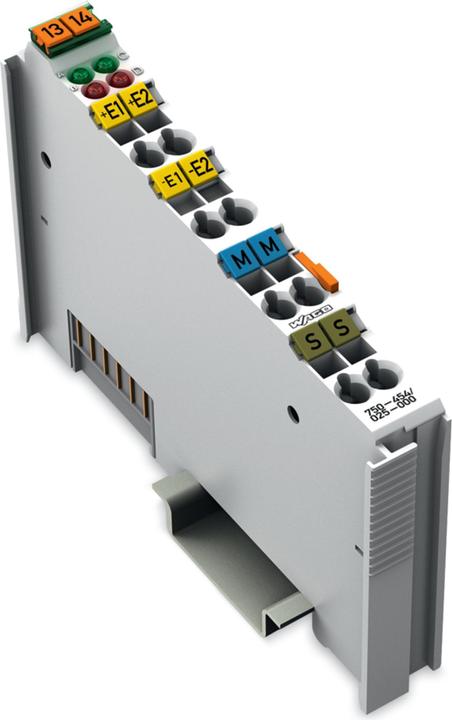 Produktbild Wago 2-Kanal-Analogeingangsklemme 750-454/025-000 über Systemspannung / DC Inhalt: 1 St. (750-454/0