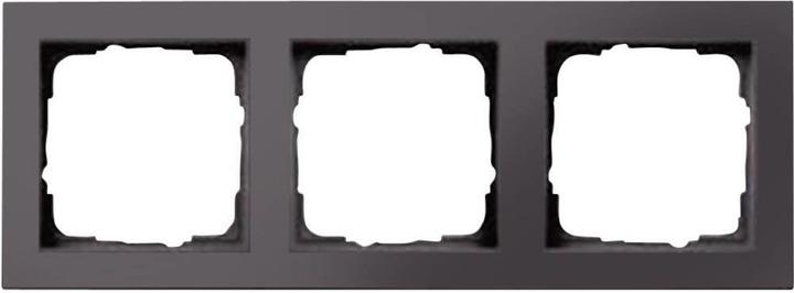 Actual product image Gira 3-gang frame E2, standard 55 A