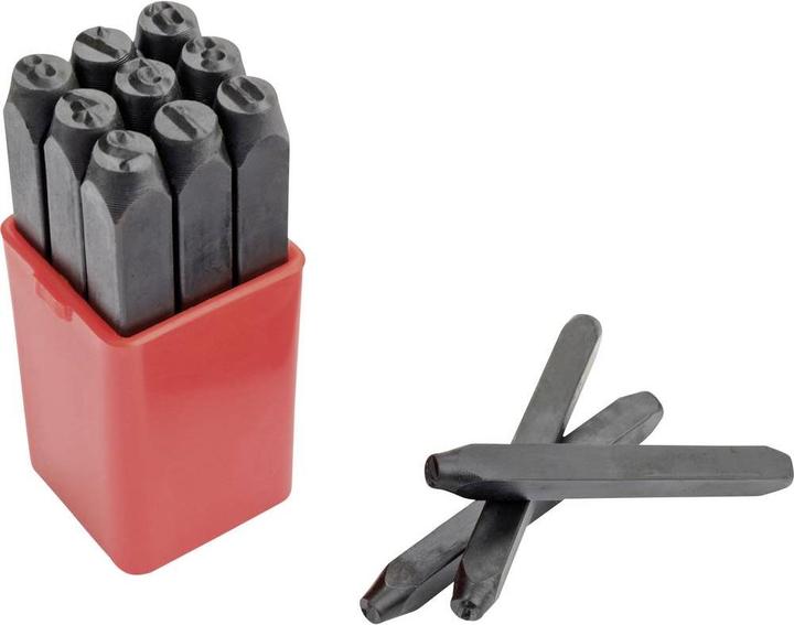 Actual product image Mannesmann 9 piece beat number set Brüde
