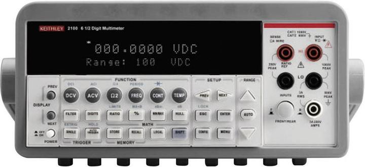 Actual product image Keithley Table multimeter digital 2100/ (CAT II 600V)