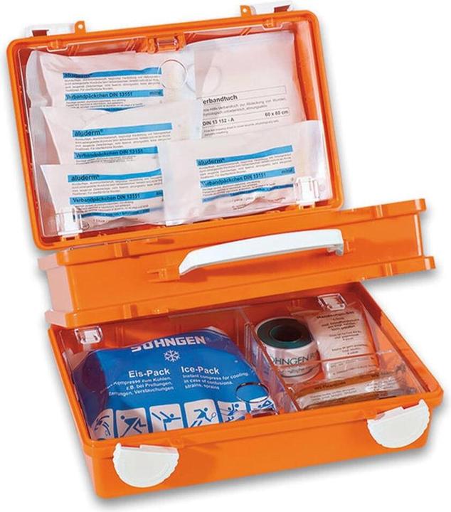 Produktbild Söngen Erste-Hilfe-Koffer Quick-CD Joker, DIN 13157, 3 Ebenen, m. Drehverschlüssen, inkl. Wandhalterung (Erste Hilfe Set Zubehör)