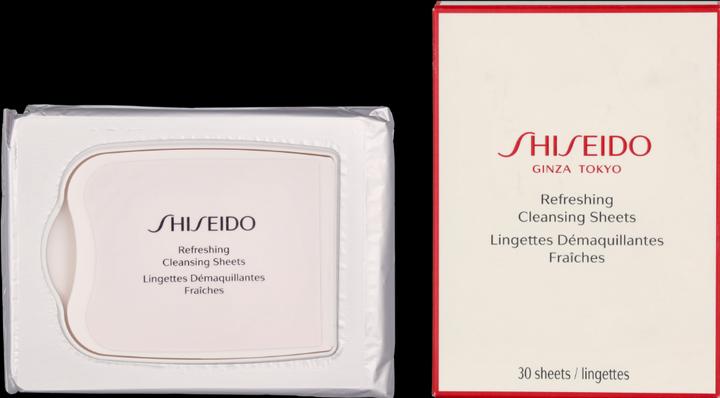 Actual product image Shiseido Refreshing Cleansing Sheets (Cleaning cloths)