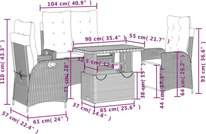 Actual product image VidaXL Jemie (55 cm)