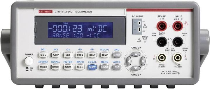 Produktbild Keithley Tisch-Multimeter digital 2110- (CAT II 600V)