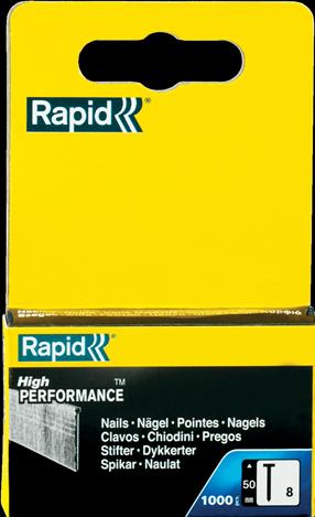 Produktbild Rapid Typ 8 Nägel 50 mm Edelstahl (1000 Stück, 50 mm)