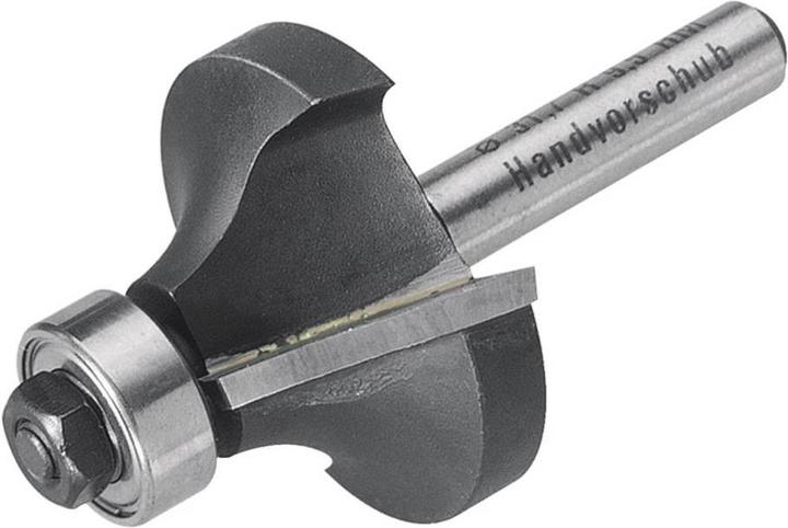 Produktbild wolfcraft wolfcraft 1 Abrundfräser HM S=8mm ø25,4x11,8mm