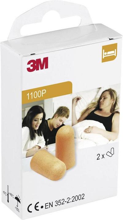 Image du produit 3M Bouchons d'oreille 37 dB à usage unique (4 x)