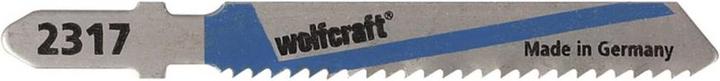 Produktbild wolfcraft wolfcraft 2 Stichsägeblätter HSS L=75mm T-Schaft