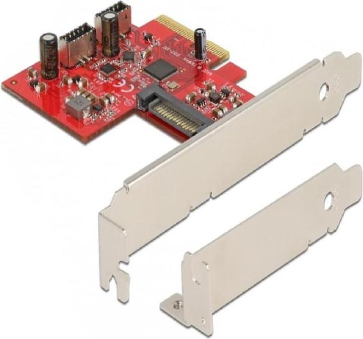 Immagine prodotto Delock Scheda PCI Express a 2 prese interne USB 3.2 Gen 2 Key A a 20 pin