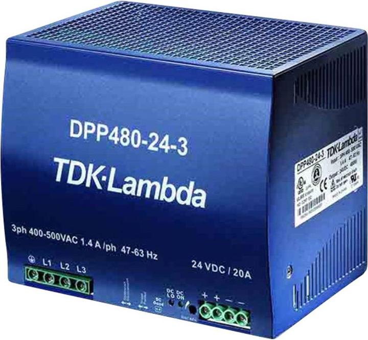Top-hat rail power supply unit (DIN rail)