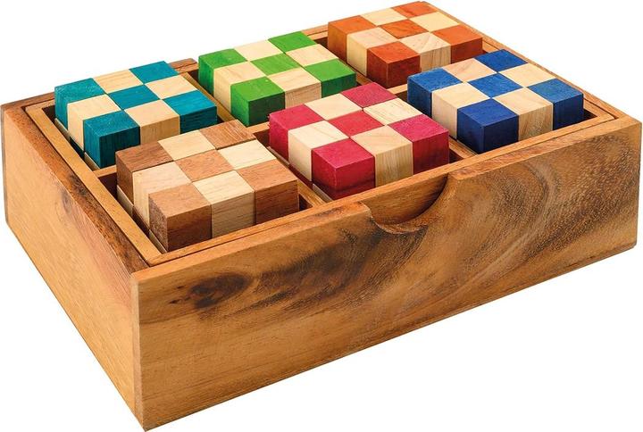 Image du produit Philos Le Cube Serpent boîte en bois pièce (Allemand, Français, Italien, Anglais)