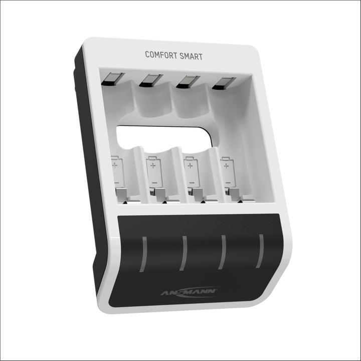 Produktbild Ansmann Comfort Smart Ladegerät (1 Stk., AAA, AA, 800 mAh, Akku)