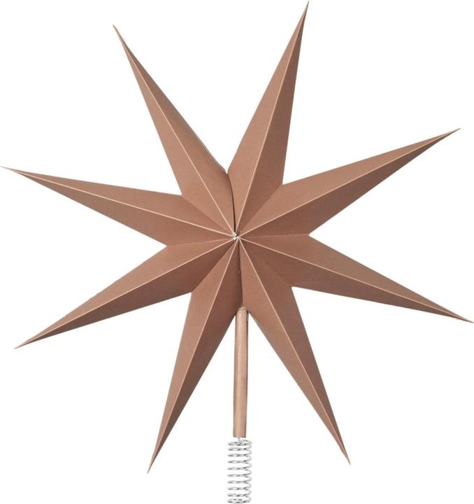 Broste Copenhagen Decorazione natalizia Star Tree Topper come cima dell'albero (1 -parte)