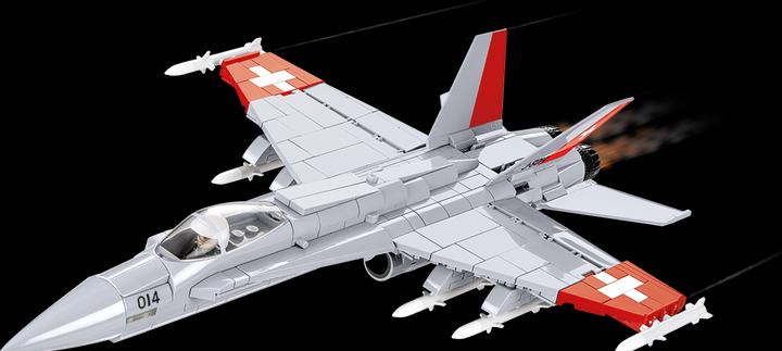 Actual product image Cobi Boeing FA 18 Hornet Swiss Air Force Version